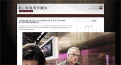 Desktop Screenshot of bilindustrien.com