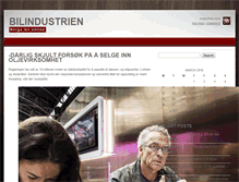 Tablet Screenshot of bilindustrien.com
